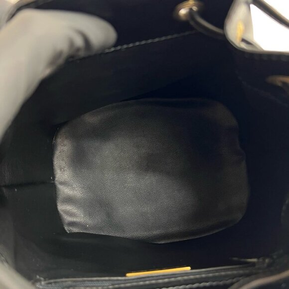 Saint Laurent Yves YSL Logo Leather Shoulder Bag - Picture 9 of 10